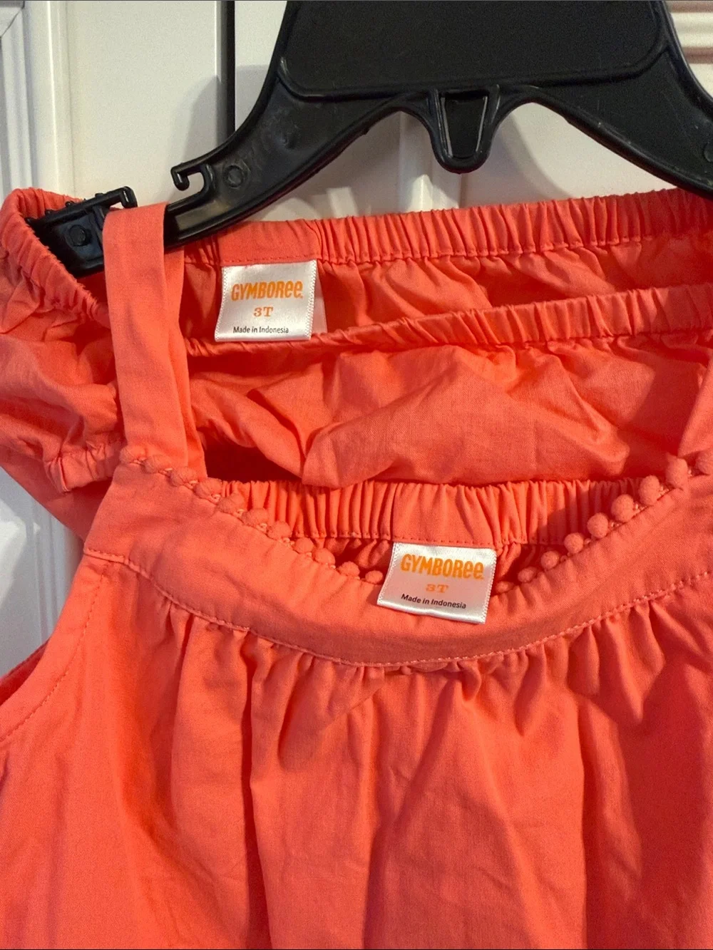 Gymboree Coral Orange Giraffe Sundress